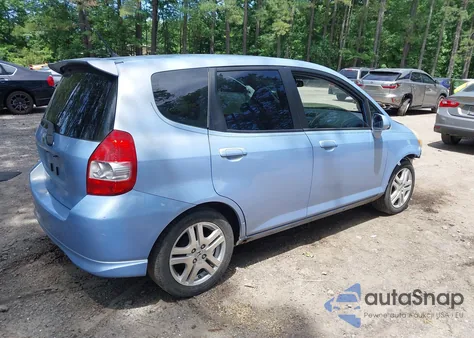 2008 Honda Fit Sport from USA, damaged, VIN JHMGD38648S062786